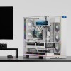 Система жидкостного охлаждения/ Water Cooling System Thermalright Levita Vision 360 (360mm, LED, White, ARGB/ Fans: 3x120mm, 68.9CFM, 28.2dBA, 2000RPM/ Pump height 98mm, 3000RPM, Rad thickness 27mm/ S: 1700, 1200, 1851, 115X, 2011, 2066, AM5, AM4)