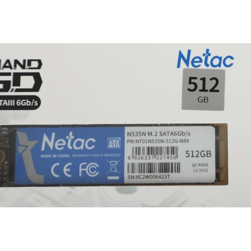 Купить твердотельный накопитель Netac SATA-III 512GB NT01N535N-512G-N8X M.2 2280 для высокой производительности системы