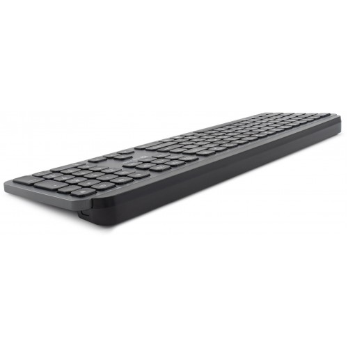 Клавиатура Оклик K859W USB Беспроводная Slim Multimedia - Серый/Черный цвет, Идеальный Выбор для Удобства работы
