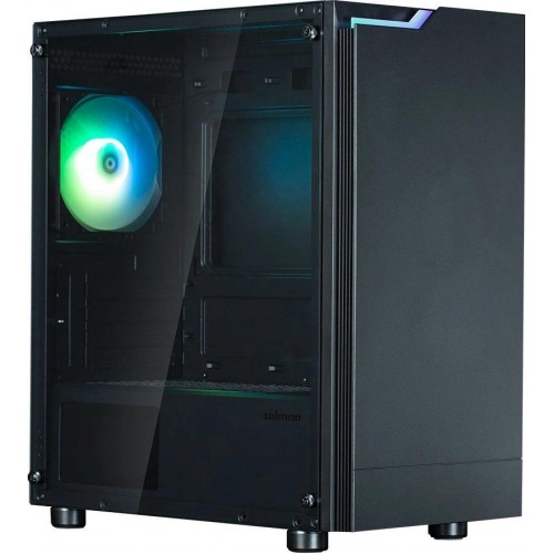 Корпус Zalman ZM-T4 Plus черный mATX с 6 вентиляторами и USB 3.0 - идеальное решение для вашего ПК