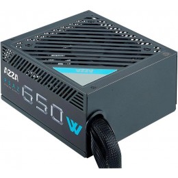 Блок питания Azza ATX 650W PSAZ-650B 80+ bronze (20+4pin) APFC 120mm fan 5xSATA RTL [PSAZ-650]