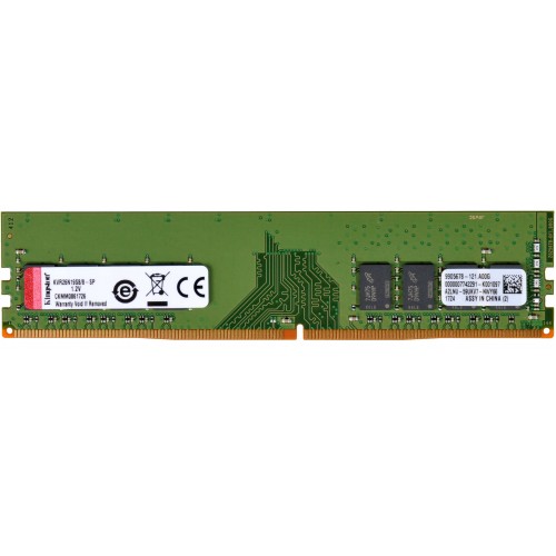 Память оперативная/ Kingston 16GB 2666MT/s DDR4 Non-ECC CL19 DIMM 1Rx8 Kingston