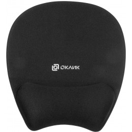 Коврик для мыши Оклик OK-RG0580-BK Мини черный 245x220x24мм