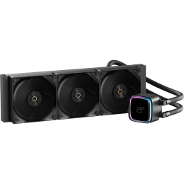Система жидкостного охлаждения/ Water Cooling System Ocypus Iota L36 BK (300W, 360mm, Black, ARGB Pump, Fans: 3x120mm, 77CFM, 2000RPM/ Pump height 65mm, 27dBA, 3100RPM, Rad thickness 27mm/ S: 1851, 1700, 1200, 115X, AM5, AM4)