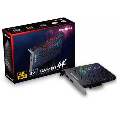 Карта видеозахвата Avermedia LIVE GAMER 4K GC573 - Внутренний PCI-E для Профессиональной Записи и Трансляции