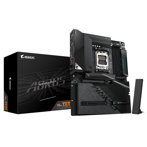 Материнская плата X870 A STEALTH: Высокая производительность и надежность для вашего ПК