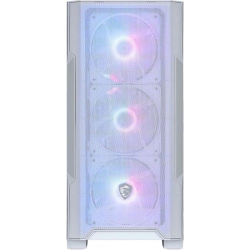Корпус MSI MAG Forge M100R белый без БП - mATX, 2x120mm, 2xUSB2.0, 1xUSB3.0, аудио разъем