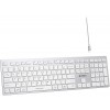 Клавиатура A4Tech FBX50C белая USB беспроводная BT/Radio slim Multimedia - идеальное решение для удобной работы и игр