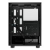 Корпус без блока питания/ Case HSPD F510, Panoramic Mid Tower, Black, TG, 0.5 SPCC, no fans ATX, mATX, mITX 180/280/160mm 1x2.5", 1x3.5", 7xPCI 1xUSB-A 3.0, 1xUSB-A 1.0 356x218x467mm HSPD