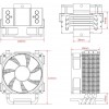 Кулер ID-Cooling SE-903-XT Basic Soc-AM5/AM4/1200/1700/1851 черный 4-pin 14-26dB Al+Cu 130W 650gr Ret [SE-903-XT BASIC]