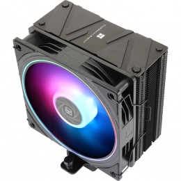 Кулер для процессора/ CPU Cooler Thermalright Assassin Spirit 120 EVO (4-pin PWM, 156mm, Al/Cu, 4x6mm, ARGB, 1x120mm, 68.9CFM, 28.2dBA, 2000RPM, S: 1851/1700/1200/115X, AM5/AM4, black)