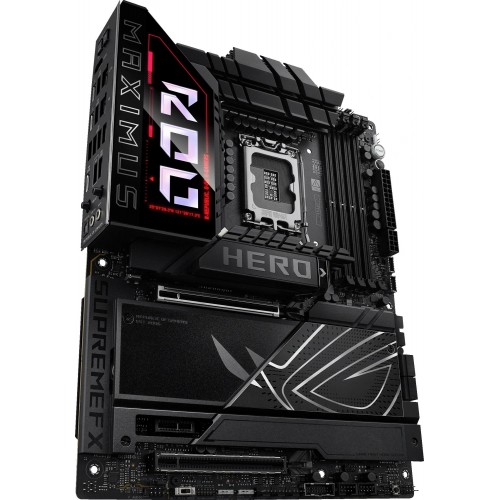 Купить материнскую плату Asus ROG MAXIMUS Z890 HERO для Intel Z890 с поддержкой DDR5, RAID и 5Gigabit Ethernet