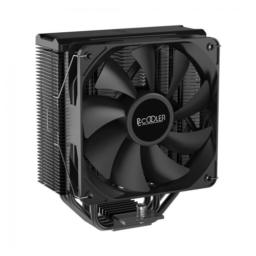 Кулер для процессора/ CPU Cooler PCCooler PALADIN EX400 (180W, 4-pin PWM, 157mm, Al/Cu, 4x6mm, 1x120mm, 73.6CFM, 28.6dBA, 1800RPM, S: 1851/1700/1200/115X, AM5/AM4, black) PcCooler