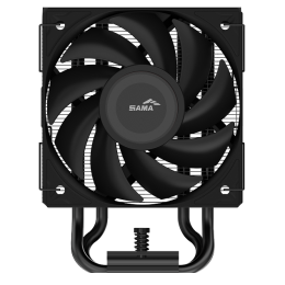 Кулер для процессора/ CPU Cooler SAMA X30 (180W, 4-pin PWM, 133.5mm, 3x6mm, 1x100mm, 50.1CFM, 35.2dBA, 2600RPM, S: 1851/1700/1200/115X, AM5/AM4, black)