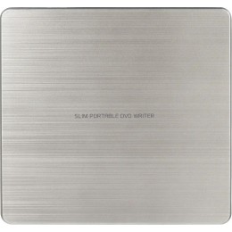 Оптический привод/ LG DVD-RW ext. Silver Slim Ret. USB2.0 (3.0 compatible)