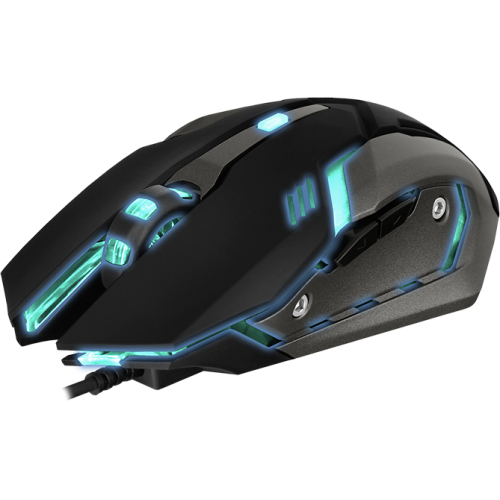 Игровая мышь SVEN RX-G740 USB (5+1кл. бесш. кл. 800-2400DPI, SoftTouch, подсветка) Sven