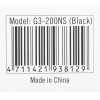 Мышь A4Tech V-Track G3-200NS: Оптическая беспроводная USB мышь 1200dpi в черном цвете