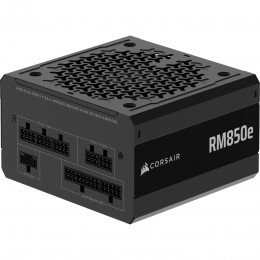Блоки питания/ Power Supply Corsair RM850e, Model RPS0216, 850W 80+ Gold (ATX, 3.1, PCIe 5.1, Full modular, 1x24(20+4)pin, 2xEPS/ATX 12V 8-pin (4+4), 1x12V-2x6(12+4)pin, 2x12V-2x6 to Dual 8-Pin(6+2), 1xPCIe 8-Pin(6+2), 4xSATA (4 Straight SATA), 4xSATA / P