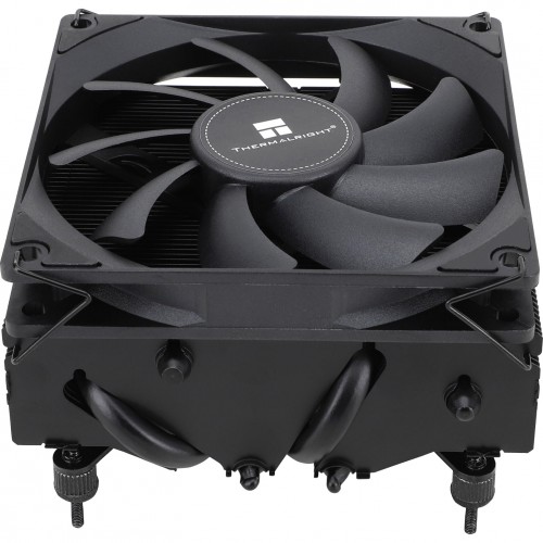 Кулер для процессора/ CPU Cooler Thermalright AXP-90 X53 Black (4-pin PWM, 38mm, Ni/Cu, 4x6mm, 1x92mm, 42.58CFM, 22.4dBA, 2700RPM, S: 1851/1700/1200/115X, AM5/AM4, black) Thermalright