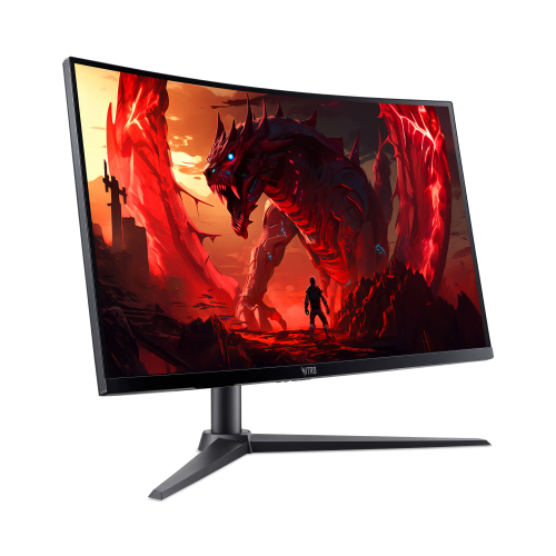 Монитор/ ACER Nitro XZ270UX6bmiiphx 27'', ZeroFrame, Curved 1500R, Black, 16:9, VA, 2560x1440, 1 / 0,5 (GTG, Min.)ms, 250cd, 220Hz, 2xHDMI(2.1) + 1xDP(1.4) + SPK + Audio Out, Speakers 2Wx2, sync: FreeSync Premium, hdr: HDR 10, hadj 120, Vesa:75x