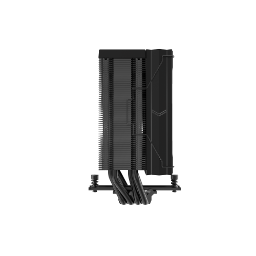 Кулер для процессора/ CPU Cooler SAMA A40 (240W, 4-pin PWM, 152mm, 4x6mm, 1x120mm, 78CFM, 29dBA, 2200RPM, S: 1851/1700/1200/115X, AM5/AM4, black) SAMA