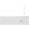 Клавиатура A4Tech FBX50C белая USB беспроводная BT/Radio slim Multimedia - идеальное решение для удобной работы и игр