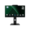 Монитор/ MSI PRO MP242PMG, 23.8"16:9, IPS, FHD, 4ms, 300cd, 120Hz, VGA, HDMI, DP, USB, SPK, CAM, HAS
