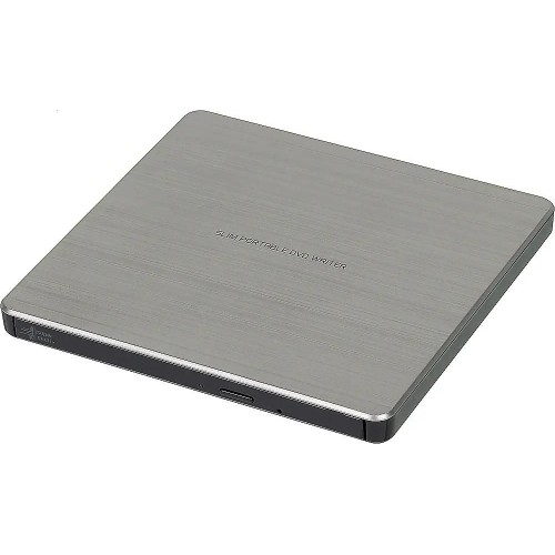 Оптический привод/ LG DVD-RW ext. Silver Slim Ret. USB2.0 (3.0 compatible)