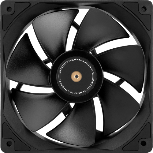 Кулер для корпуса/ Case Cooler Thermalright TL-G12RB Reverse (120x120x25mm, 4-pin PWM, 62.6CFM, 23.6dBA, 1500RPM, Black) Thermalright