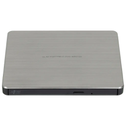 Оптический привод/ LG DVD-RW ext. Silver Slim Ret. USB2.0 (3.0 compatible)