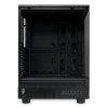 Корпус без блока питания/ Case HSPD F510, Panoramic Mid Tower, Black, TG, 0.5 SPCC, no fans ATX, mATX, mITX 180/280/160mm 1x2.5", 1x3.5", 7xPCI 1xUSB-A 3.0, 1xUSB-A 1.0 356x218x467mm HSPD