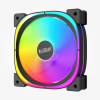 Кулер PCCooler EF120 ARGB BK 120mm с 4-pin PWM и ARGB - Эффективное охлаждение для вашего корпуса