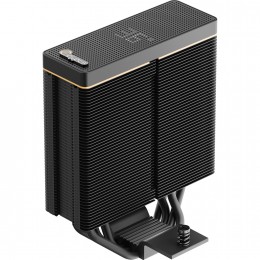 Кулер для процессора/ CPU Cooler Ocypus Iota A40 BK Dual Fan (220W, 4-pin PWM, LED temp., 156.7mm, Al/Cu, 4x6mm, 2x120mm, 77CFM, 29dBA, 2000RPM, S: 1851/1700/1200/115X, AM5/AM4, black)