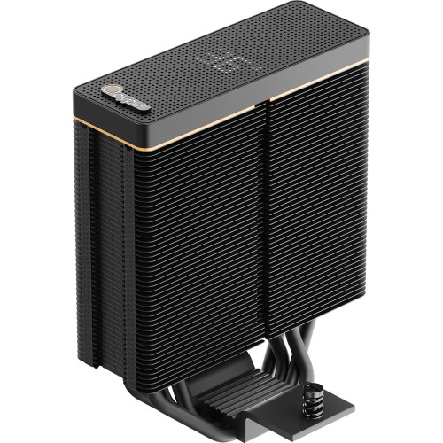Кулер для процессора Ocypus Iota A40 BK: Двухвентиляторная система, 220W, LED-температура, совместимость с AM5/AM4