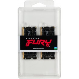 Память оперативная/ Kingston 16GB 3200MT/s DDR4 CL20 SODIMM (Kit of 2) FURY Impact