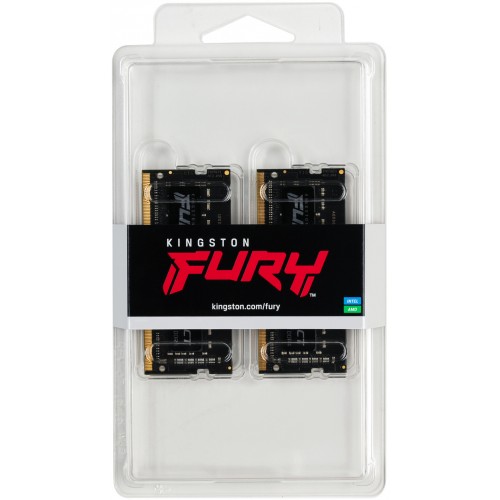 Память оперативная/ Kingston 16GB 3200MT/s DDR4 CL20 SODIMM (Kit of 2) FURY Impact Kingston