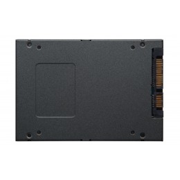 Твердотельный накопитель/ Kingston SSD A400, 240GB, 2.5" 7mm, SATA3, 3D TLC, R/W 500/350MB/s, TBW 80, DWPD 0.3 (36 мес)