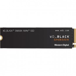 Твердотельный накопитель/ WD SSD Black SN850X, 2000GB, M.2(22x80mm), NVMe, PCIe 4.0 x4, 3D TLC, R/W 7300/6600MB/s, IOPs 1 200 000/1 100 000, DRAM buffer 2048MB, TBW 1200, DWPD 0.3 (12 мес.)