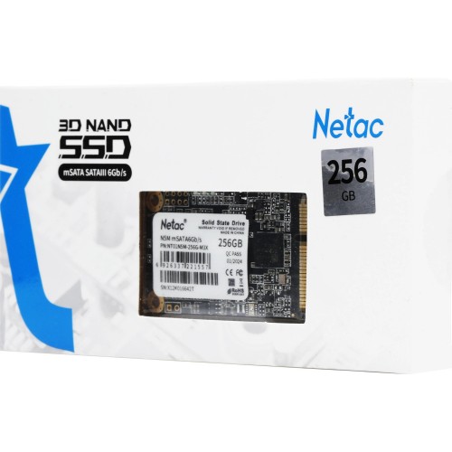 Твердотельный накопитель Netac SATA-III 256GB mSATA NT01N5M-256G-M3X – Высокая производительность и надежность для вашего устройства