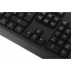 Клавиатура A4Tech Q100 USB для геймеров с LED подсветкой и кабелем 1.8м - Черная