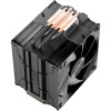 Кулер для процессора Ocypus Iota A40 BK: Двухвентиляторная система, 220W, LED-температура, совместимость с AM5/AM4
