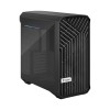 Корпус ПК без блока питания/ Case Fractal Design Torrent Compact TG Dark Tint, Midi-Tower, 2x180mm, 2xUSB-A 3.2 + 1xUSB 3.2 Type-C E-ATX, SSI-CEB, ATX, mATX, mITX Black Fractal Design