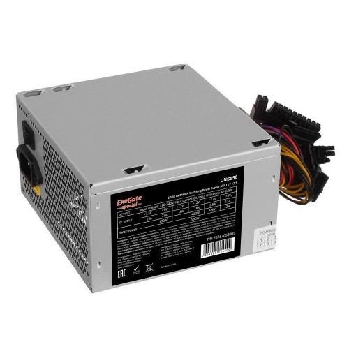 Блок питания EXEGATE ATX 550W UNS550 ES282068RUS
