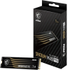 MSI SSD SPATIUM M480 Pro, 1000GB, M.2(22x80mm), NVMe, PCIe 4.0 x4, 3D TLC, R/W 7400/6000, IOPs 750 000/1 000 000, DRAM buffer 1024MB, TBW 700, DWPD 0.38 (5 лет) MSI