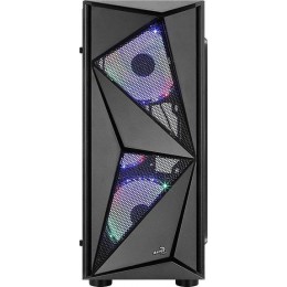 Корпус Aerocool Glider Cosmo-G-BK-v1 черный ATX 2x120mm 2xUSB2.0 1xUSB3.0 audio [COSMO-G-BK-V1]