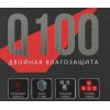 Клавиатура A4Tech Q100 USB для геймеров с LED подсветкой и кабелем 1.8м - Черная