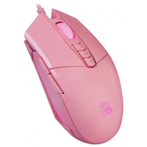 Мышь A4Tech Bloody P91s Розовая - Оптическая 8000dpi, USB, 8 кнопок (P91S PINK ACTIVATED)