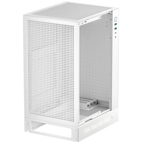 Корпус Deepcool CH170 DIGITAL белый mATX с вентиляцией 1x120mm и портами USB 2.0/3.0 для надежной сборки ПК