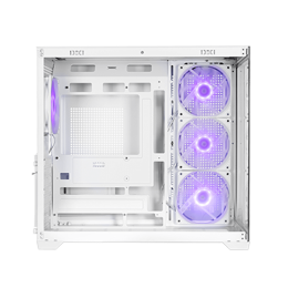 Корпус без блока питания/ Case PCCooler C3T700 ARGB WH, Midi-Tower, TG, 4x120mm ARGB, 1xUSB-A 3.0 + 1xUSB-A 2.0 + 1xUSB-C, ATX, mATX, mITX White
