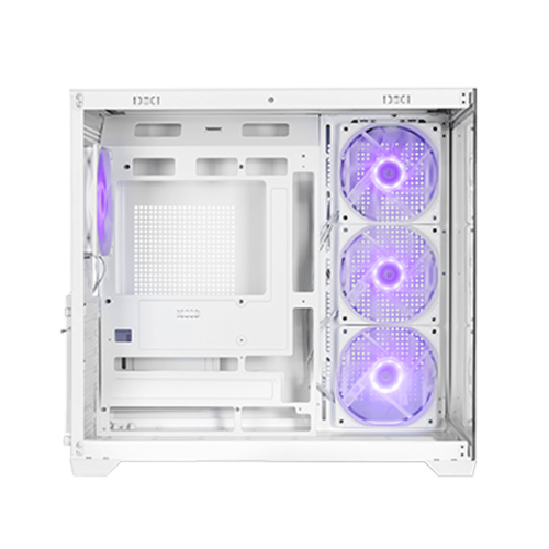 Корпус без блока питания/ Case PCCooler C3T700 ARGB WH, Midi-Tower, TG, 4x120mm ARGB, 1xUSB-A 3.0 + 1xUSB-A 2.0 + 1xUSB-C, ATX, mATX, mITX White PcCooler